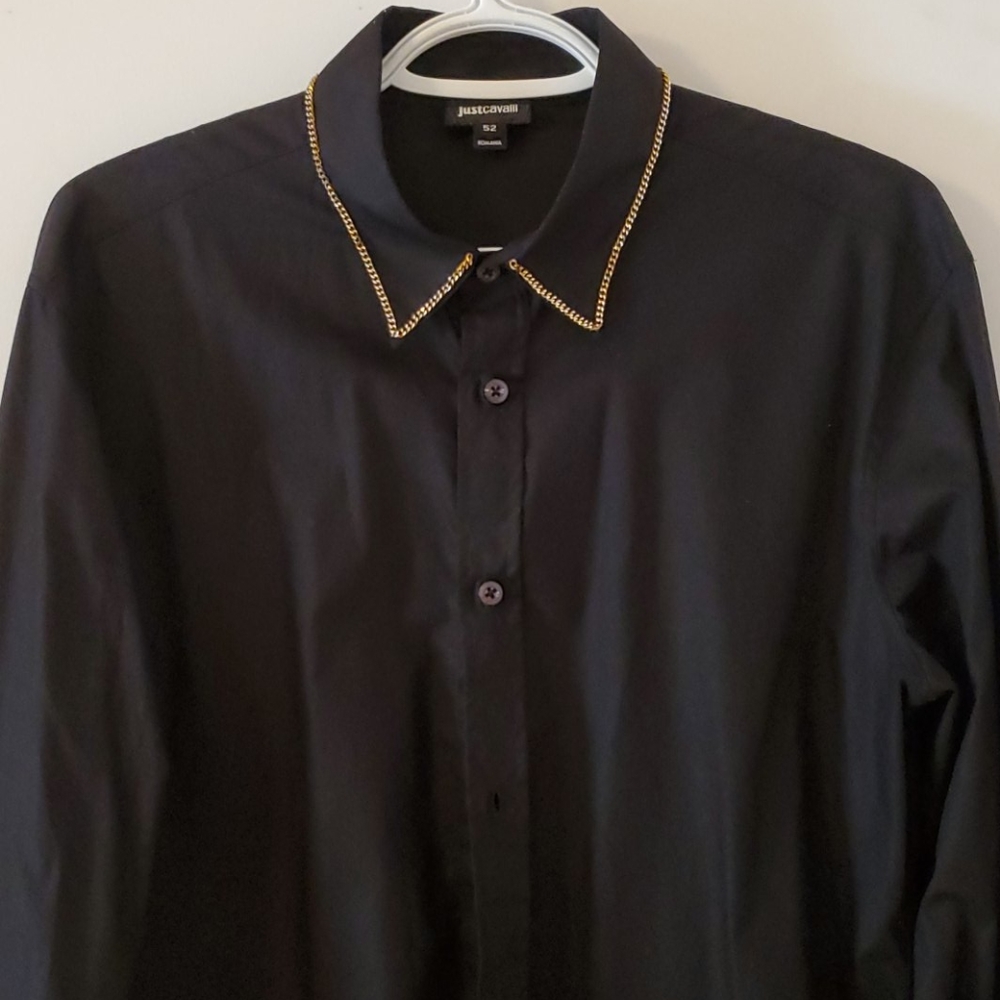 Just Cavalli black shirt size M